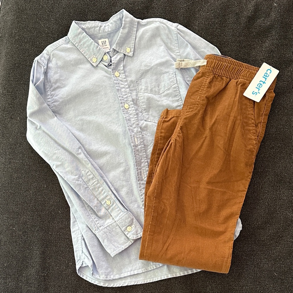 Gap and Carter's boys outfit. NWT